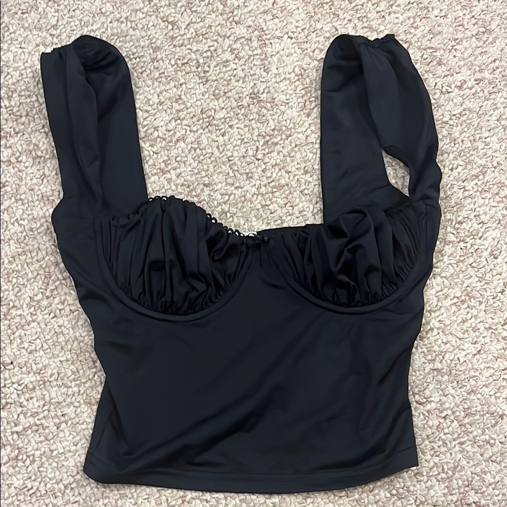 Black Princess Polly Top